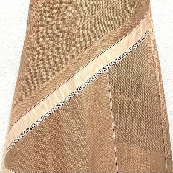 Collectiva Concepcion Woman Classy Peach Lace Dress Size 8 - Picture 3 of 16